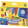 ASTRA Kredki woskowe PREMIUM - 12kolorów