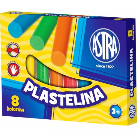 ASTRA Plastelina 8 kolorów