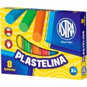 ASTRA Plastelina 8 kolorów