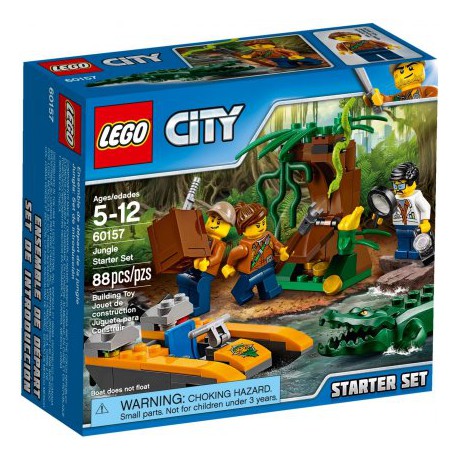 LEGO CITY 60157 DŻUNGLA ZESATW STARTOWY