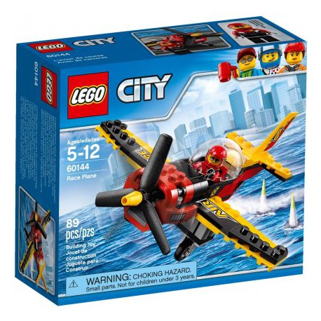 LEGO CITY 60144 SAMOLOT WYŚCIGOWY