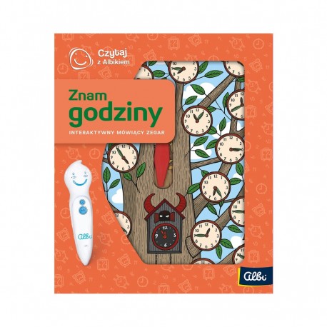 CZYTAJ Z ALBIKIEM INTERAKTYWNY ZEGAR ZNAM GODZINY