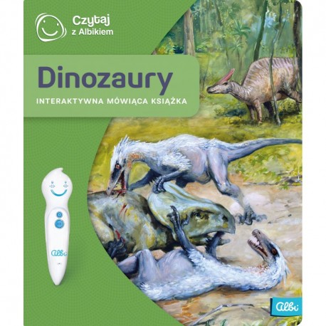 CZYTAJ Z ALBIKIEM KSIĄŻKA DINOZAURY