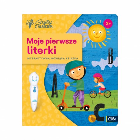 CZYTAJ Z ALBIKIEM KSIĄŻKA MOJE PIERWSZE LITERKI