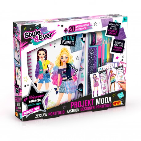 PROJEKT MODA ZESTAW KREATYWNY PORTFOLIO - EPEE