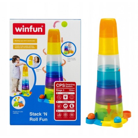WIEŻA Z PIŁECZKAMI - SMILY PLAY 0737