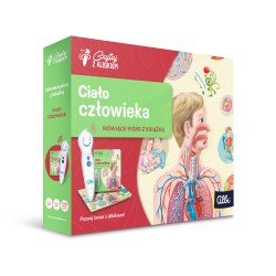 CZYTAJ Z ALBIKIEM CIAŁO CZŁOWIEKA ZESTAW Z MÓWIĄCYM PIÓREM