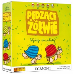 PĘDZĄCE ŻÓŁWIE - WYŚCIG DO SAŁATY GRA RODZINNA EGMONT
