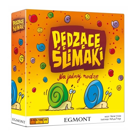 PĘDZĄCE ŚLIMAKI GRA RODZINNA EGMONT
