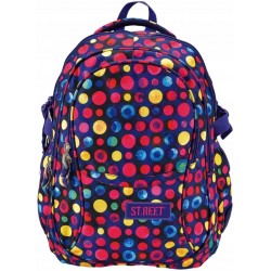 PLECAK SZKOLNY ST.REET DOTS KROPKI 4-KOMORY BP-01