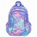 PLECAK SZKOLNY 3-KOMOROWY PASTEL SNAKE ST.RIGHT BP-26