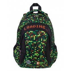 PLECAK SZKOLNY 3-KOMOROWY GAMER MINECRAFT ST.RIGHT BP-26