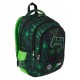 PLECAK SZKOLNY 3-KOMOROWY GREEN GAME ST.RIGHT BP-26 GAMINGOWY