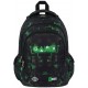 PLECAK SZKOLNY 3-KOMOROWY GREEN GAME ST.RIGHT BP-26 GAMINGOWY