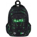 PLECAK SZKOLNY 3-KOMOROWY GREEN GAME ST.RIGHT BP-77 GAMINGOWY