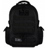 PLECAK SZKOLNY 4-KOMOROWY MILITARY BLACK WOJSKOWY CZARNY ST.RIGHT BP-36