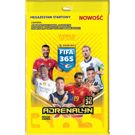 MEGA ZESTAW STARTOWY FIFA 365 ADRENALYN XL 2026
