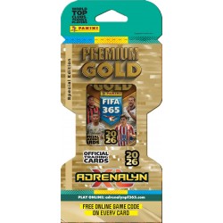 BLISTER PREMIUM GOLD KARTY PIŁKARSKIE PANINI 2026 FIFA 365 ADRENALYN XL