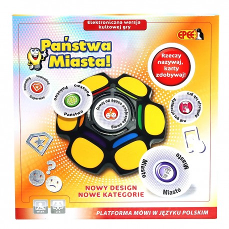 PAŃSTWA MIASTA ELEKTRONICZNA GRA FAMILIJNA - EPEE