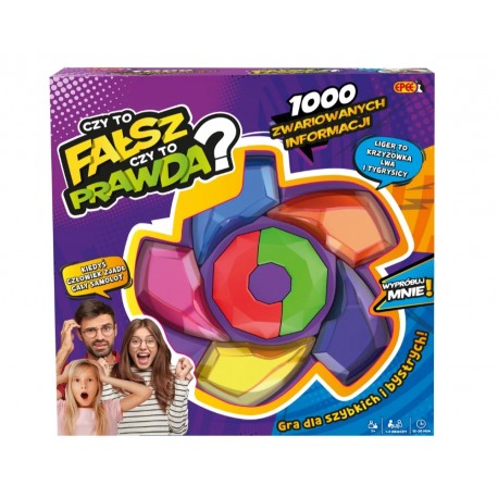 CZY TO FAŁSZ CZY TO PRAWDA ELEKTRONICZNA GRA FAMILIJNA - EPEE