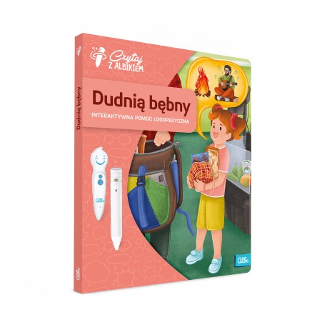 CZYTAJ Z ALBIKIEM KSIĄŻKA DUDNIĄ BĘBNY